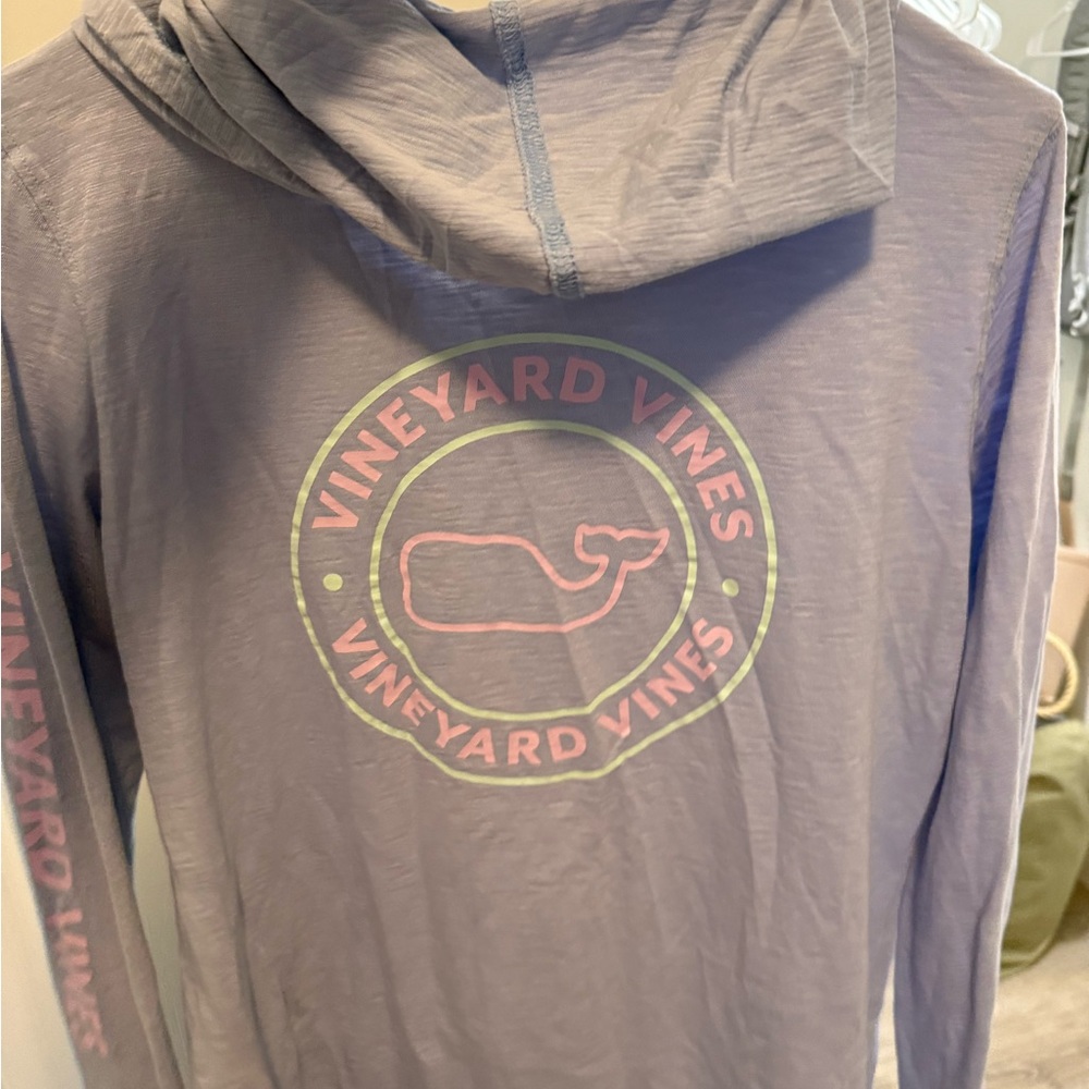 Vineyard Vines Lavender Long Sleeve Hoodie